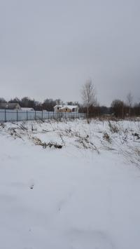 Зима в поселке Рузская деревня